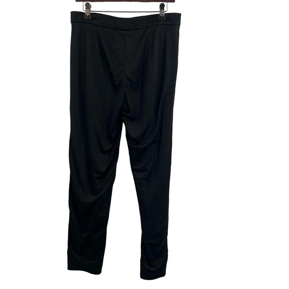 Rag & Bone Black‎ Satin Zipper Detail Pant Size 6